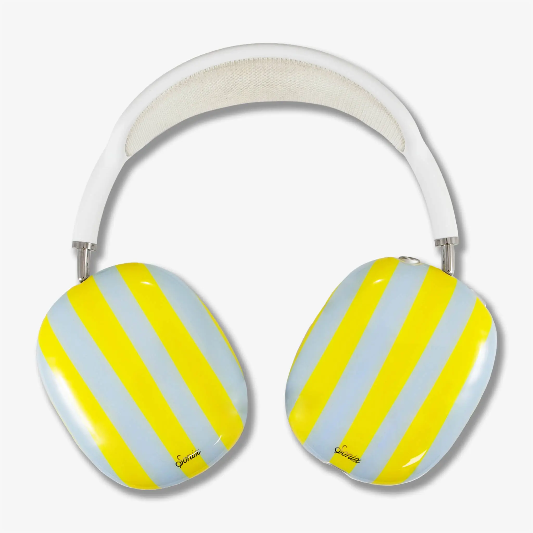 Jelly Stripe AirPods Max Cover - Blue / Yellow