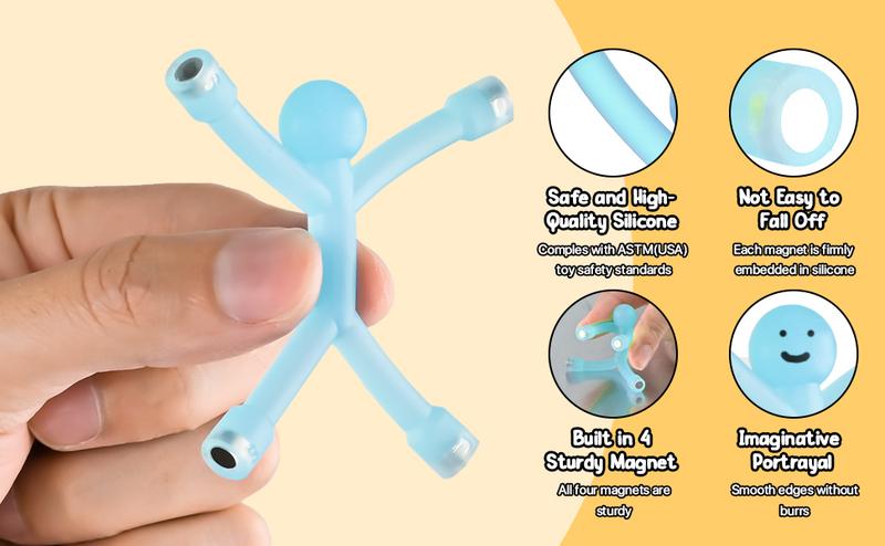 ApexMind Magnetic Travel Toys for Kids 10Pcs Airplane Car Travel Activities Essential Fidget Toys Road Trip Sensory Toy Fidgets for Classroom Toys 1-8 Years Old Toddler Christmas Stocking Stuffers Kids Gifts, New Year, Birthday Gifts