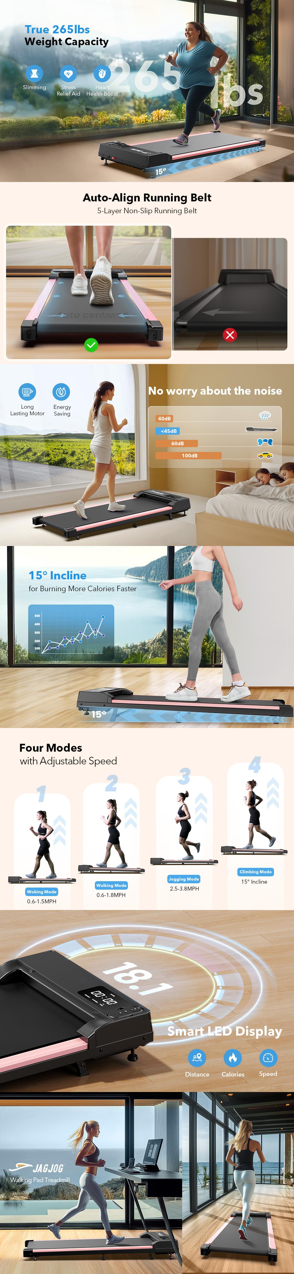 【Home/Office Exercise】Walking Pad Under Desk Treadmill , 3 in 1 Portable Folding Walking Jogging Running Machine with Remote Control & LED Display for Home/Office, Larger Running Area, Quiet for Fitness in Small Spaces 【Home/Office Exercise】Walking Pad Under Desk Treadmill , 3 in 1 Portable Folding Walking Jogging Running Machine with Remote Control & LED Display for Home/Office, Larger Running Area, Quiet for Fitness in Small Spaces