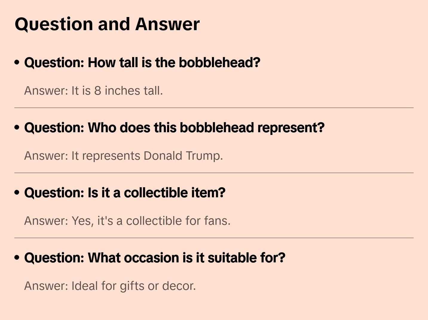 Donald Trump Boxer Bobblehead