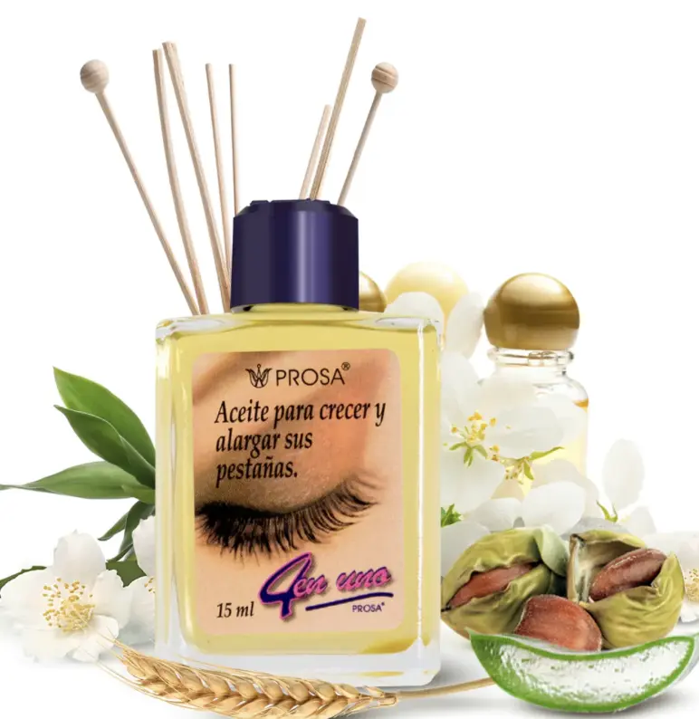 Prosa Mexican Brand - Grow Oil for lashes & Makeup- Remover Makeup Remover Cosmetic
