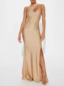 Can't Replace You Maxi Dress - Champagne