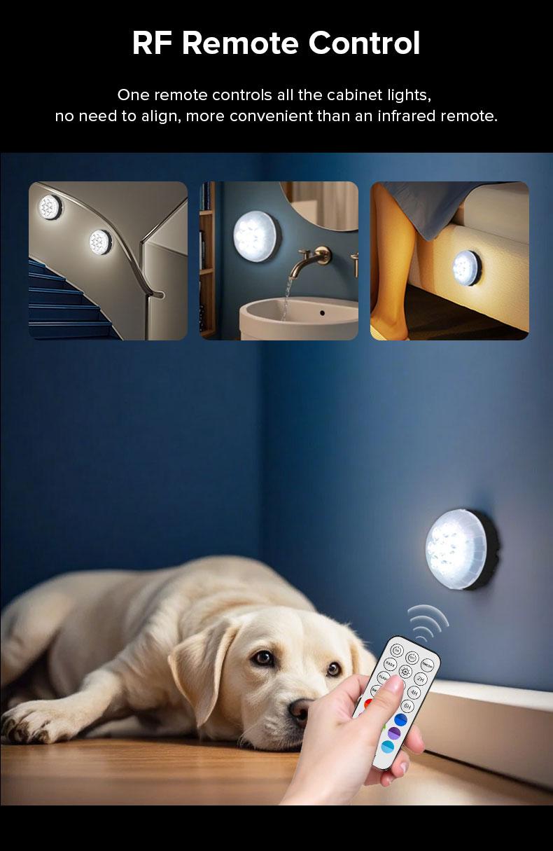 Battery Required Wall Mounted Lights with 3 Lighting Modes, Modern Wireless Magnetic Painting Lamp with Remote Control, Novelty Lighting for Home Decor, Lights for Room Decor, Modern Smart Lamp, LED Lights Bedroom, Black LED Lights