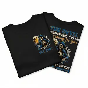 Personalized Year 1965-1980 The Devil I'm Coming For You Generation X Shirt, I Whisper Back Bring Beer Gen X Shirt, Generation X Shirt, Full Colors, Full Sizes, For Men, For Women