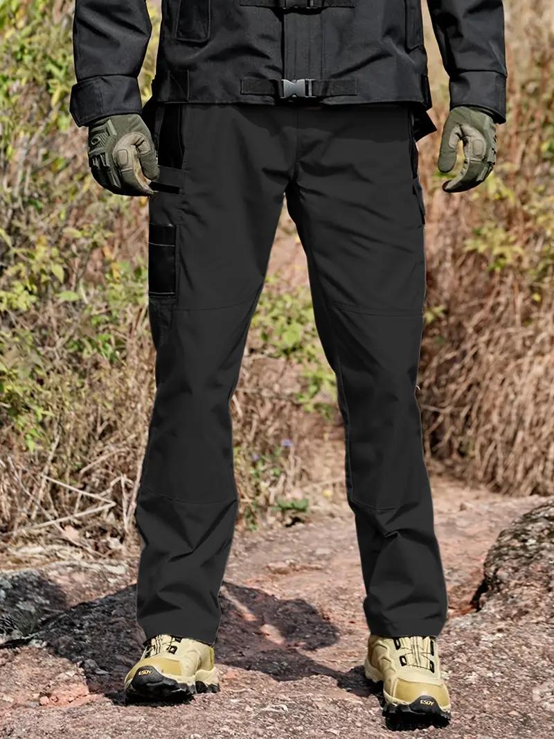 HOMUG Men's Solid Color Tactical Work Pants,230g/m² new fabric,with Multiple Pockets and Zipper Closures, Durable Outdoor Training Pants, Available in Multiple Colors, Fishing, outdoor activities, work, hiking, camping,Suitable for Spring and Autumn Wear. HOMUG Men's Solid Color Tactical Work Pants,230g/m² new fabric,with Multiple Pockets and Zipper Closures, Durable Outdoor Training Pants, Available in Multiple Colors, Fishing, outdoor activities, work, hiking, camping,Suitable for Spring and Autumn Wear.