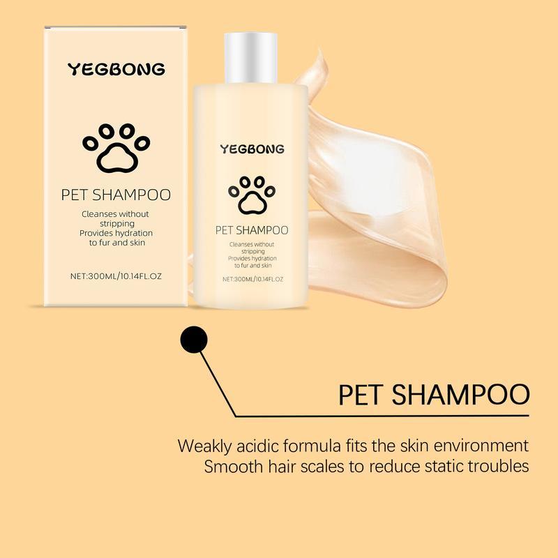 Pet Shampoo (300g) Is A Gentle And Cleansing Shampoo That Makes The Fur Of Pet Cats And Dogs Smooth And Free Of Tangleslitter pellets, spray, litter tray, litter box, removal