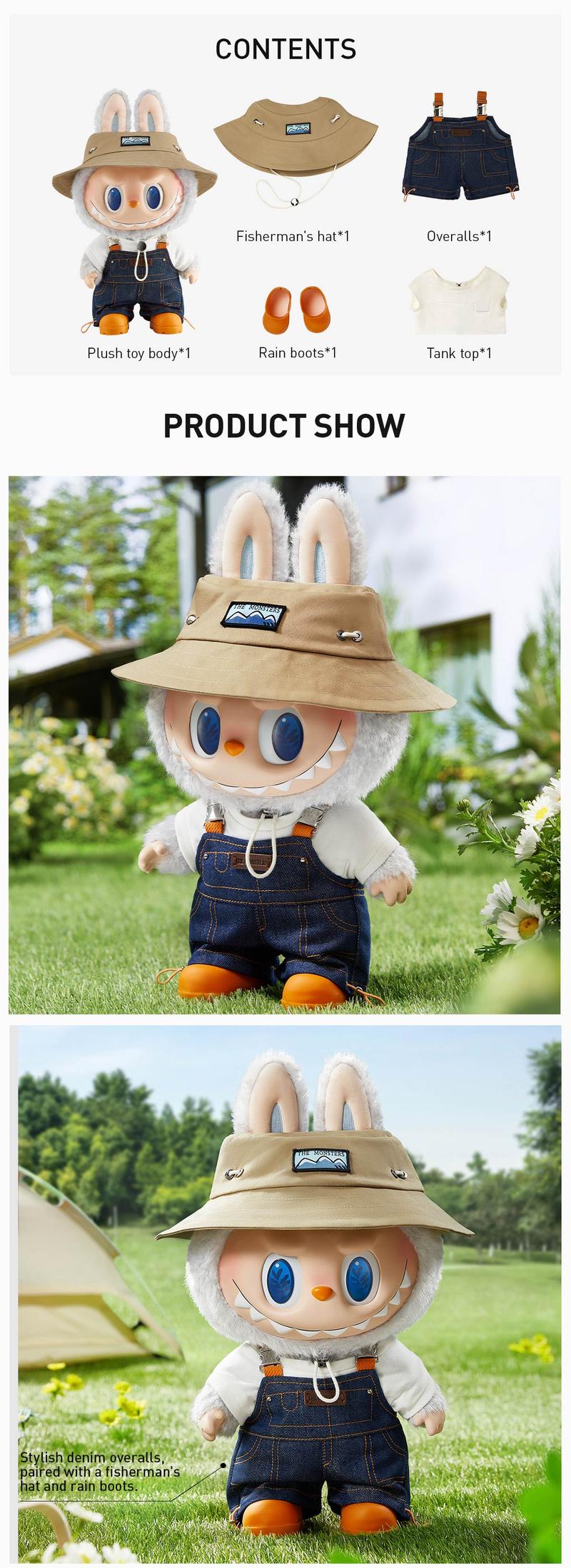 [Spanish]-THE MONSTERS Fall in Wild Series – Muñeco de Peluche de Vinilo