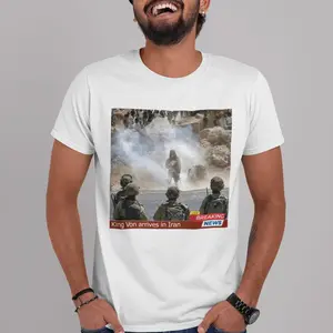 Von Arrives In Iran Shirt, Took Her To Iran Hoodie, War Block Tee