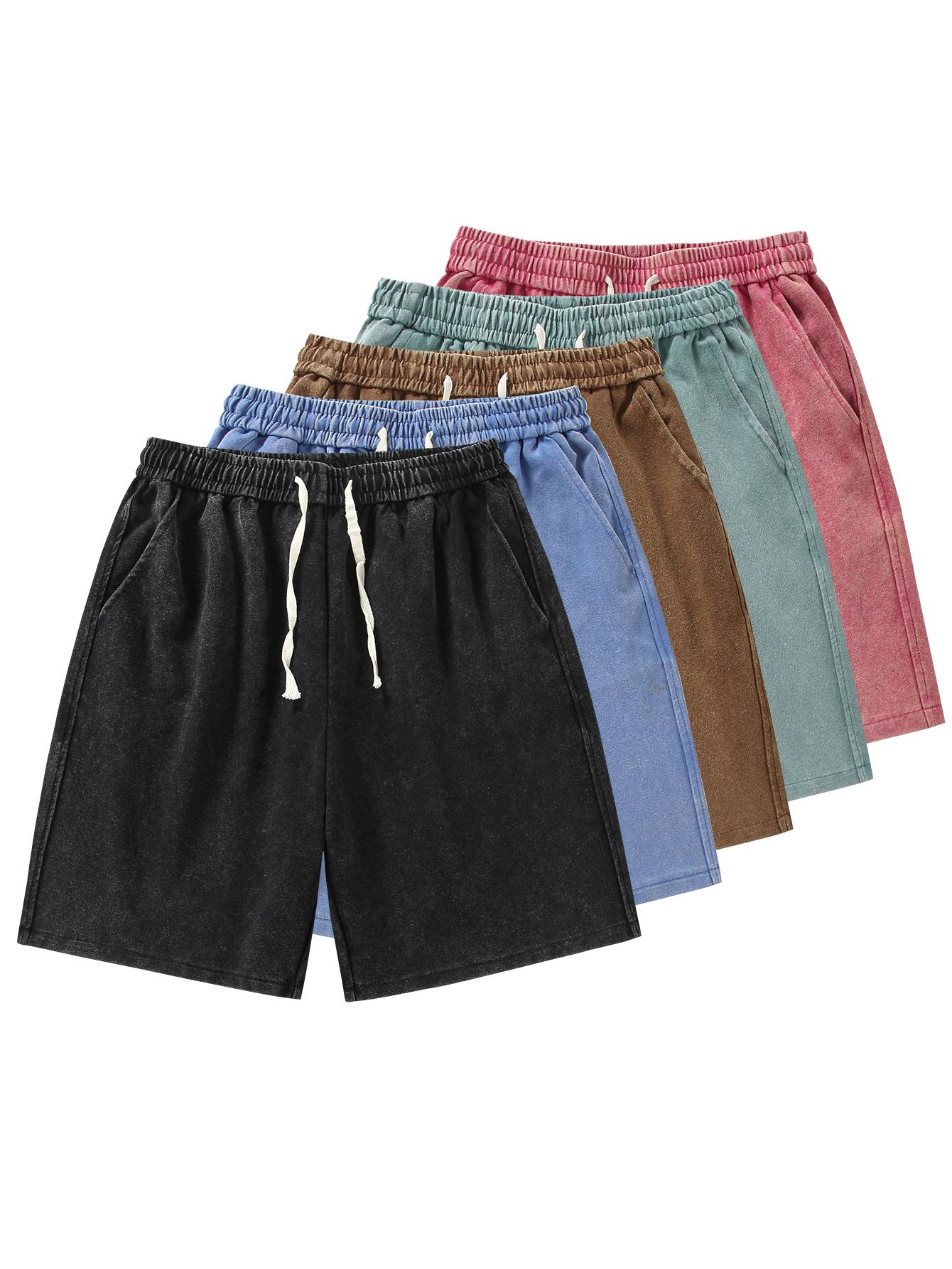 CCCMAI Men's Simple Sports Shorts, made from lightweight quick-dry fabric, suitable for summer running and fitness wear. Loose and breathable knee-length design, comfortable and casual, effortlessly versatile CCCMAI Men's Simple Sports Shorts, made from lightweight quick-dry fabric, suitable for summer running and fitness wear. Loose and breathable knee-length design, comfortable and casual, effortlessly versatile