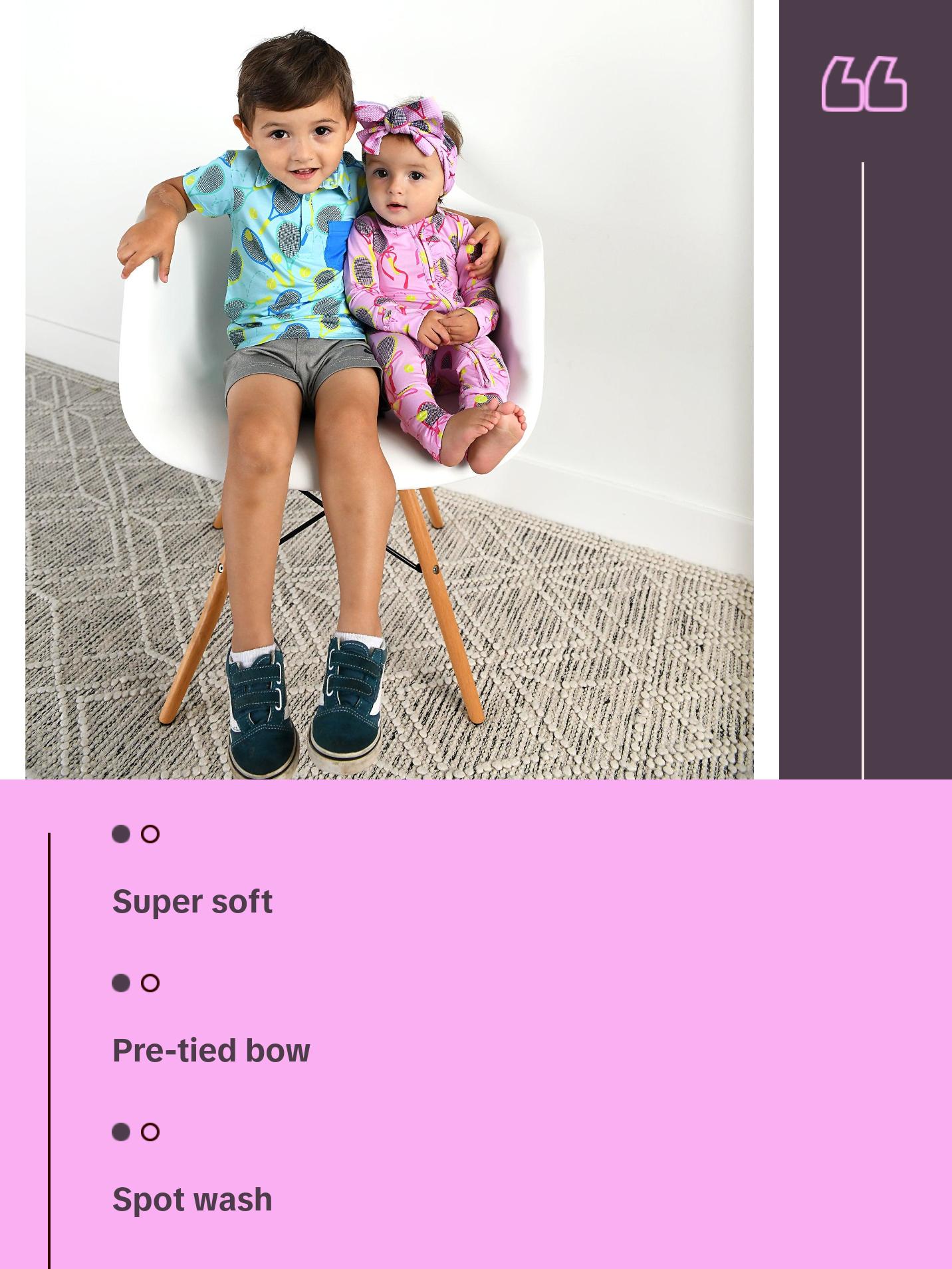 Serena Pink Tennis HEADWRAP