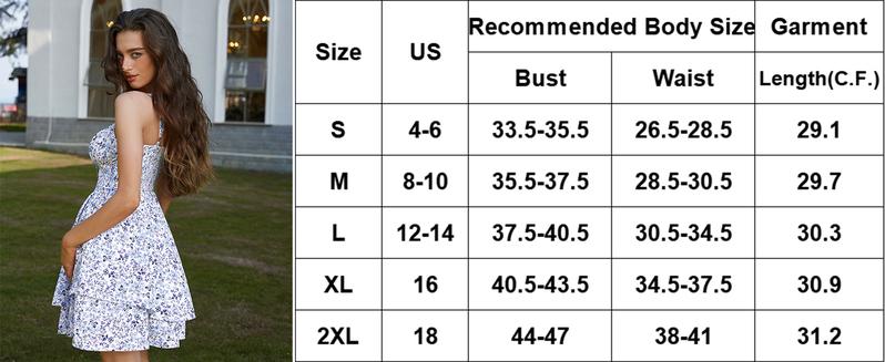 Floral Mini Corset Dress for Women Teen 2026 Summer Spring Flowy A-Line Sundress with Pockets Floral Mini Corset Dress for Women Teen 2026 Summer Spring Flowy A-Line Sundress with Pockets