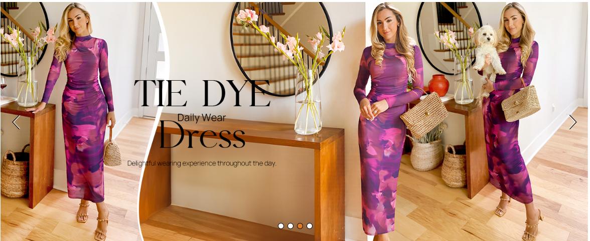 MEROKEETY Women's Long Sleeve Fall Wedding Guest Dress 2025 Bodycon Floral Mesh Ruched Cocktail Maxi Dresses