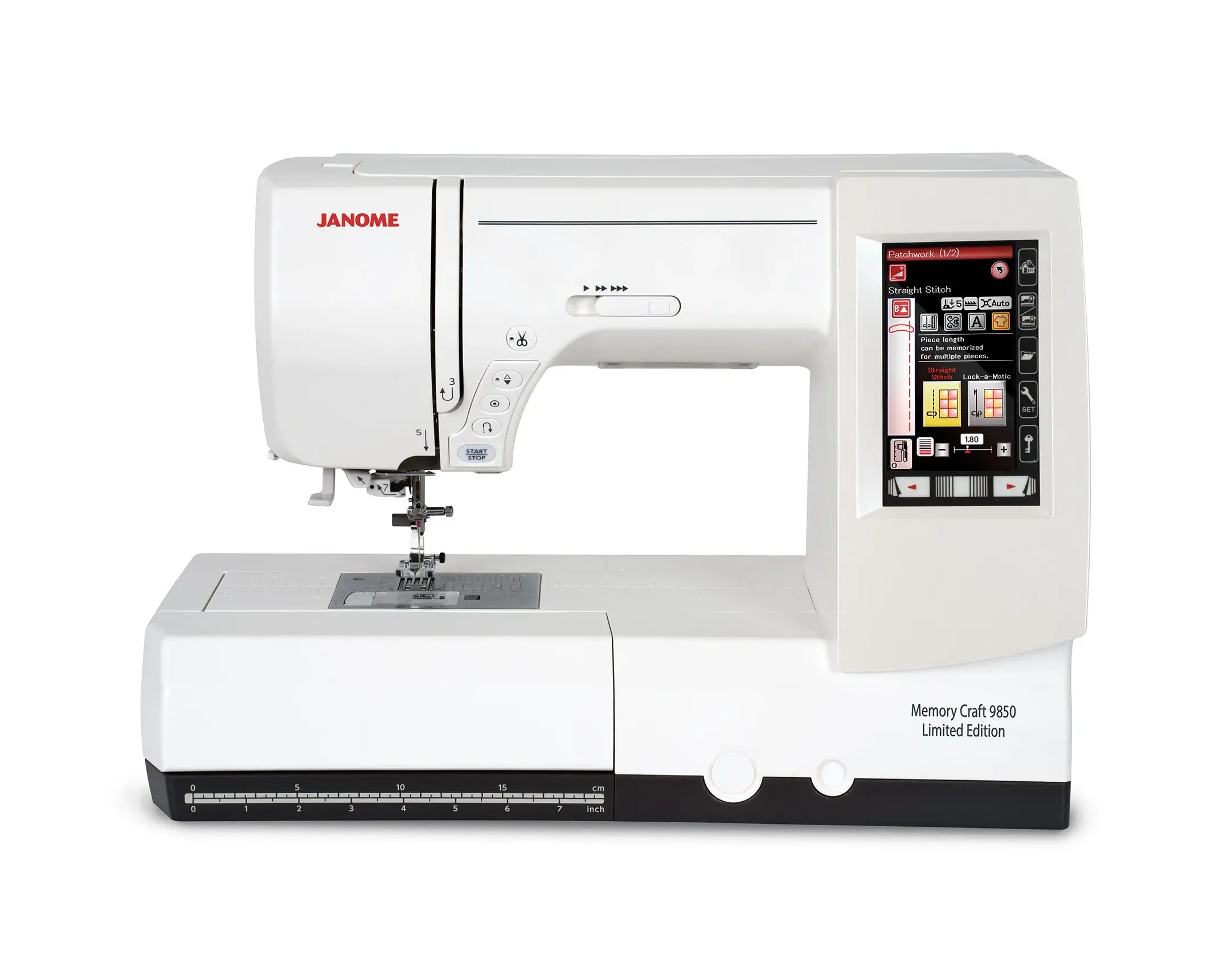 Janome Memory Craft 9850 Limited Edition Sewing and Embroidery Machine