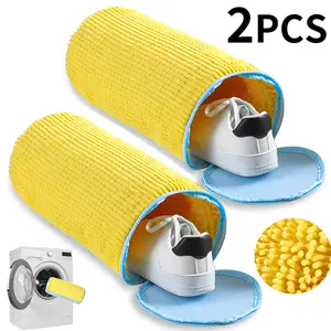 TAYTUU 2PCS Shoe Washing Machine Bags, XL Laundry Shoe Bags for Washer and Dryer, Reusable and Durable Zipper Sneaker Shoe Washing Bag, Shoe Cleaning Bag for All Shoe Types, Protect Your Footwear during the Wash Accessories shoe washing