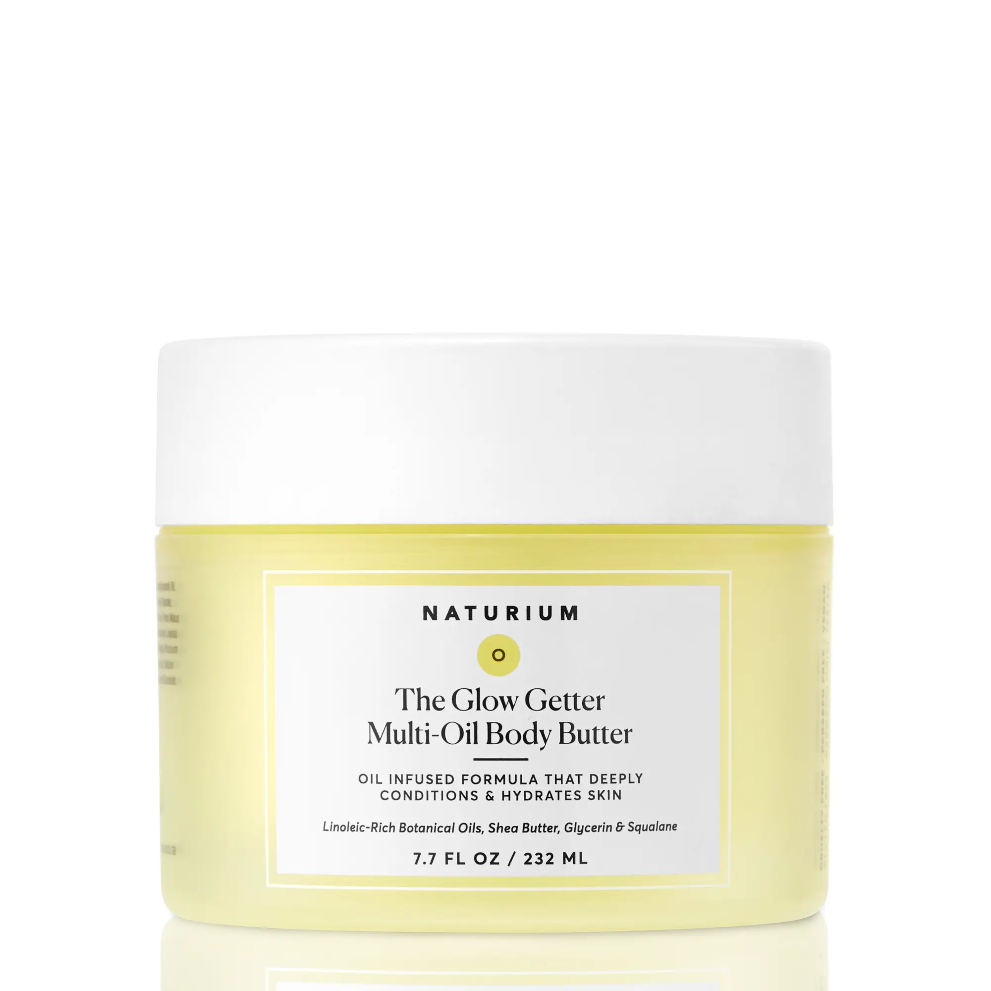 Naturium The Glow Getter Multi-Oil Body Butter - Shea Butter and Glycerin Moisturizer, Vanilla and Coconut Scent (7.7 FL OZ)