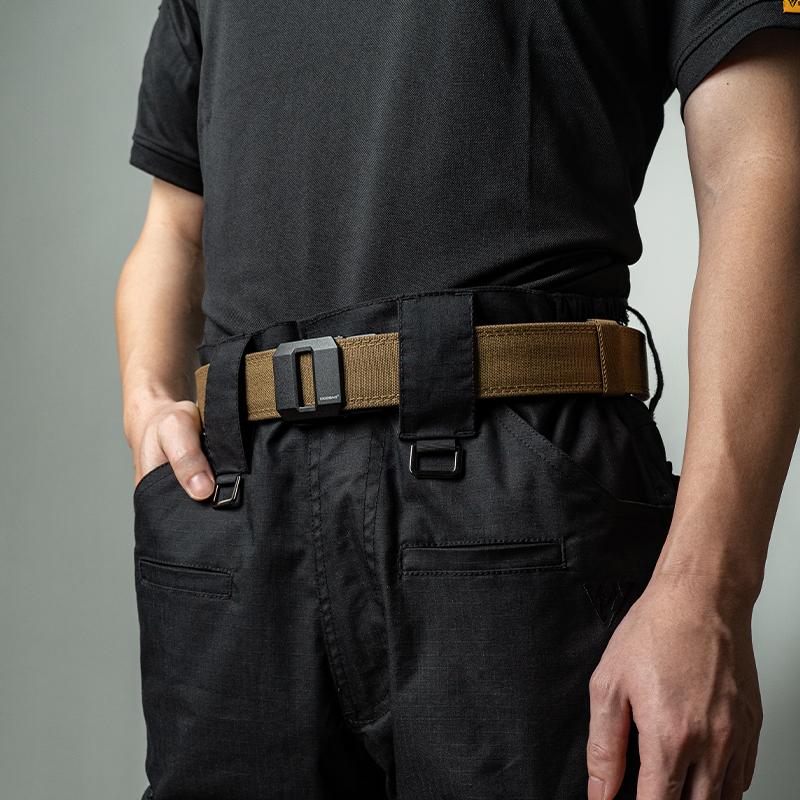 IDOGEAR Men's 1.5" Ratchet Nylon Belt Quick Release Buckle Sport Belt CCW Belts 3430