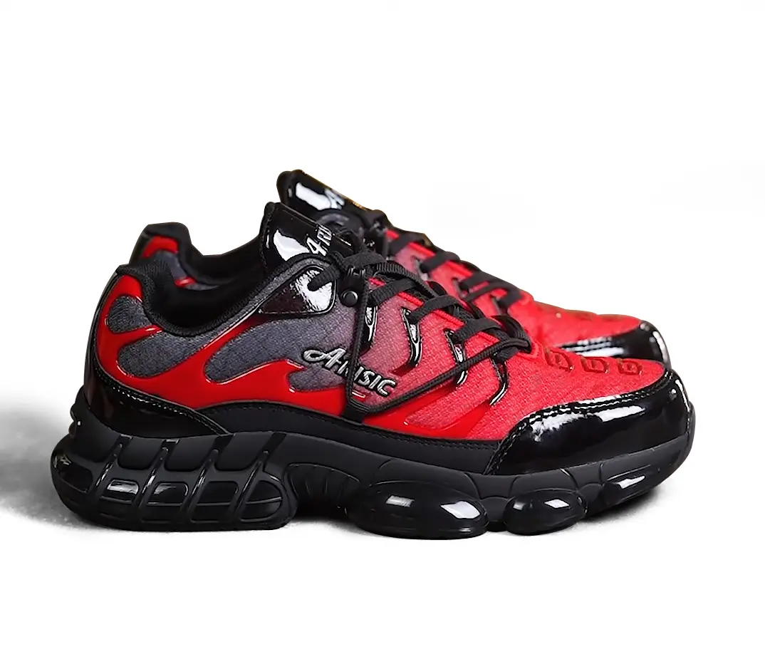 ARISIC Men's Safety Shoes, Lace-up Composite Toe Worker Sneakers, Lightweight, Puncture Resistant with Closed Industrial Design, Reliable for any Job, Laces