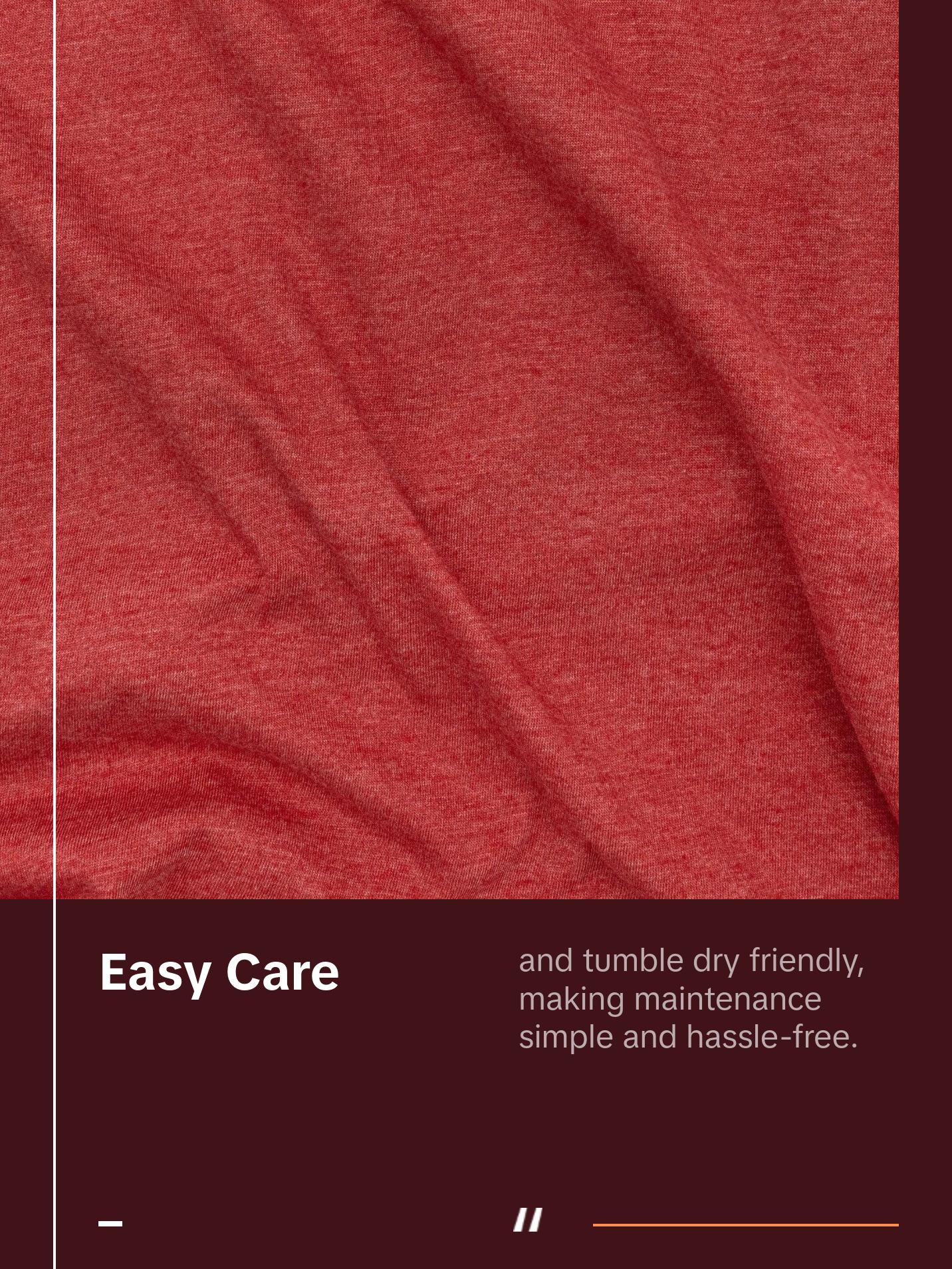 Babybel Snack Cheese Logo T-Shirt - Red Heather