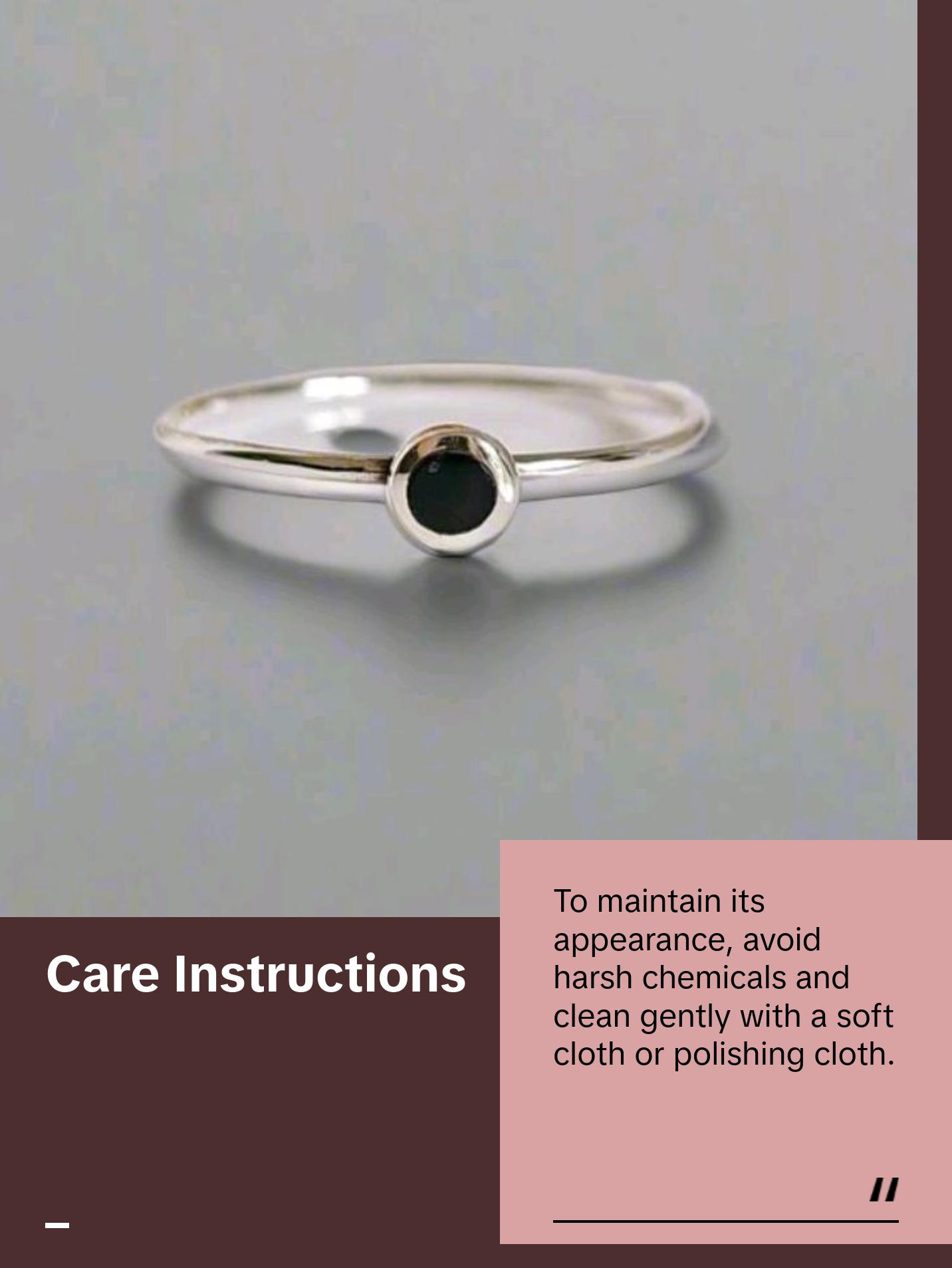 Sterling Silver 925 Dainty Tiny Ring