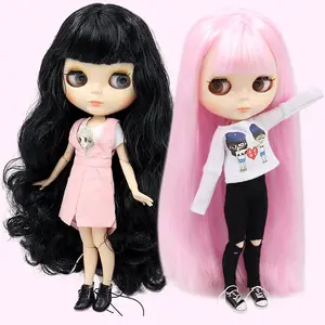 ICY DBS blyth doll 1/6 bjd toy joint body white skin shiny & matte face 30cm on price toy gift anime doll