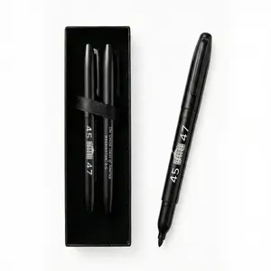 Executive Order Signature Pen - Black Ink Felt-tip Writing Pen for Professional Signing, Office Desk Accessories, Business Meetings & Unique Gift for National and Global Leaders