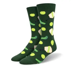 Athletic Pickleball Crew Socks - Adult Large