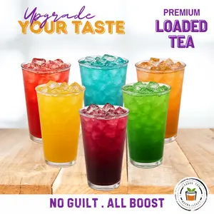 12‑Pack Loaded Tea Mix – Sugar‑Free Hydration Blend with Clean Caffeine & Low Calories Beverage