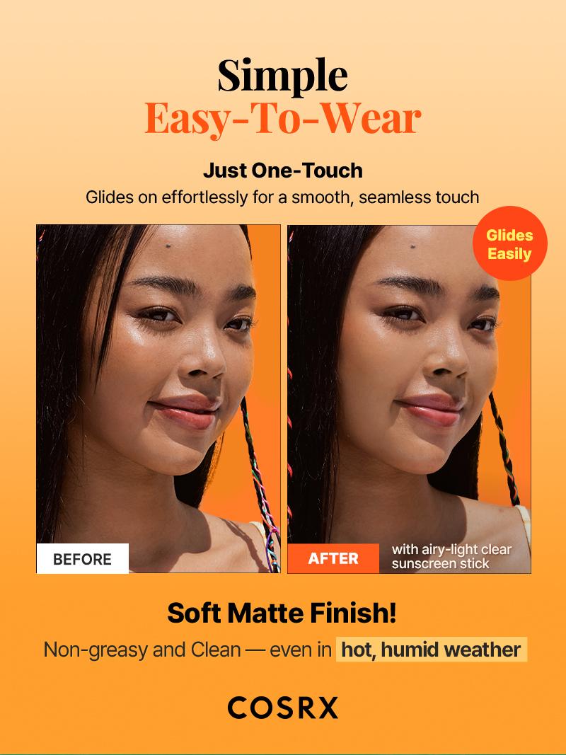 [COSRX OFFICIAL] COSRX AIRY-LIGHT CLEAR SUNSCREEN STICK_(OTC)_19 g