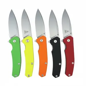 G10 Folding Knife, Multi-Function Pocket Knife, Ideal for Outdoor Hiking and Camping