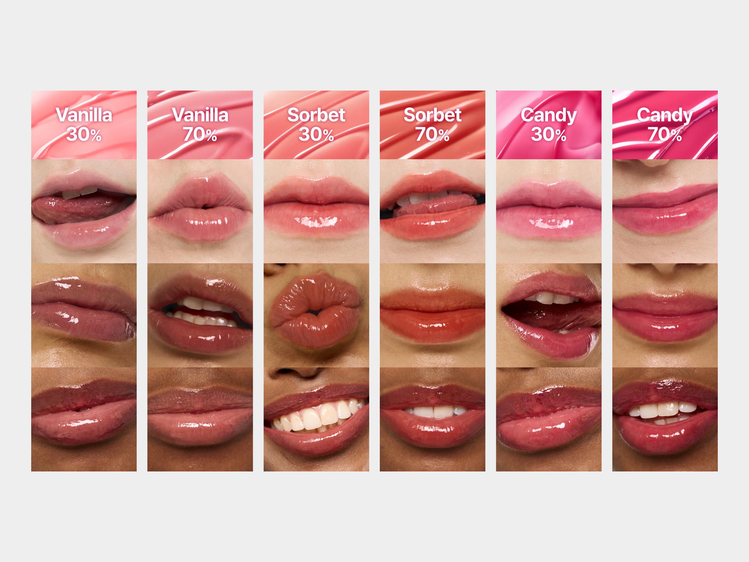 fwee 3D Voluming Gloss | Lip Gloss, High shining, Long-lasting, Moisturizing finish | Makeup Glossy Hydrating | 12 Colors