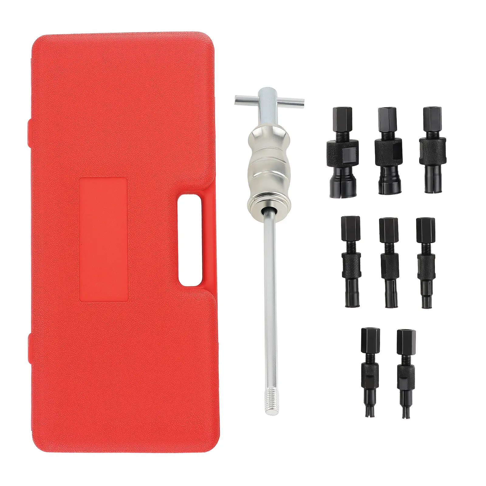 9pc Inner Bearing Puller Set Remover Slide Hammer Internal Kit 8-32mm Blind Hole