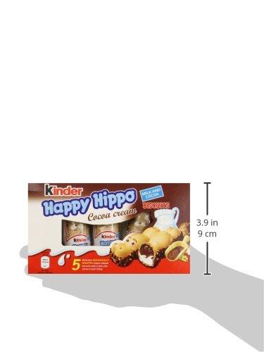 Ferrero Rocher Kinder Hippo-Cocoa Bars, 5 Count Chocolate Snack