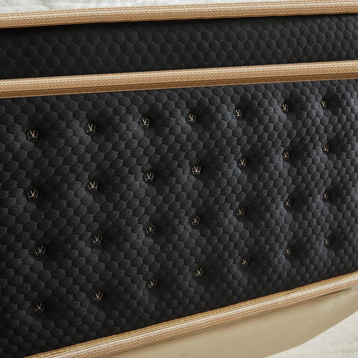 [ZYLUMI]  Hybrid Mattress in a Box, 10/12/14 Inch, Twin/Full/Queen/King, Gel Memory Foam & Zoned Support Springs, Pressure Relief, Breathable Fabric, Motion Isolation, CertiPUR-US & OEKO-TEX