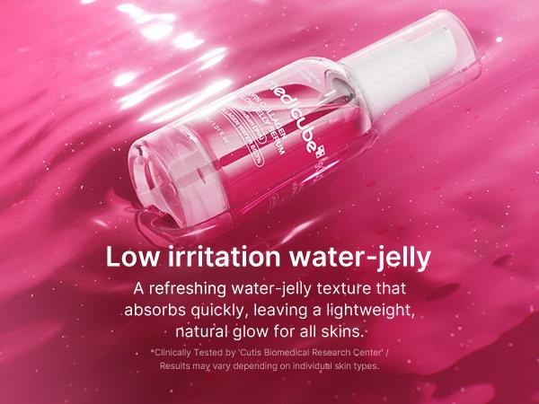 [NEW] [medicube] PDRN Pink Collagen Glow Jelly Serum | Lightweight Water-Jelly For Plump & Supple Skin | Radiance & Elasticity Care with PDRN, Collagen, Niacinamide | Korean Skin Care 1.01 fl.oz