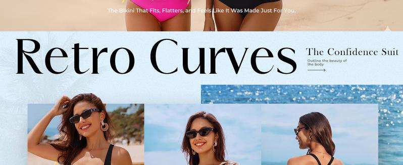 Hanna Nikole Women's Bikini Suit High Cut 2 Piece Swimsuit Gathered Modest Swimsuit Knotted Font Cross Cross