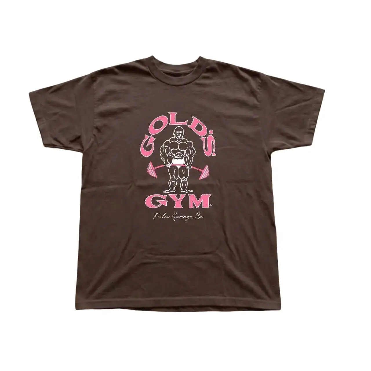 Old School Gym Graphic T-Shirt, Vintage Fitness Bodybuilder Tee, Retro Workout Shirt, Palm Springs Gym Style, Unisex Casual Streetwear