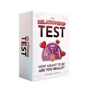 The Relationship Test – The Hilarious Card Game for Couples