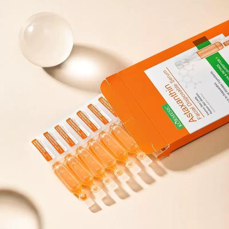 The Antioxidant POWERHOUSE!  Astaxanthin Serum to Fight Wrinkles & Lock Moisture. Clinical-Grade Glow, See Results!