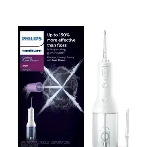 Philips Sonicare Cordless Power Flosser 3000 - 2 Nozzles - HX3826/21