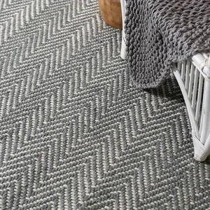 Chevron Wool Rug Sofa Cover - Soft Furnishings for Your Home room