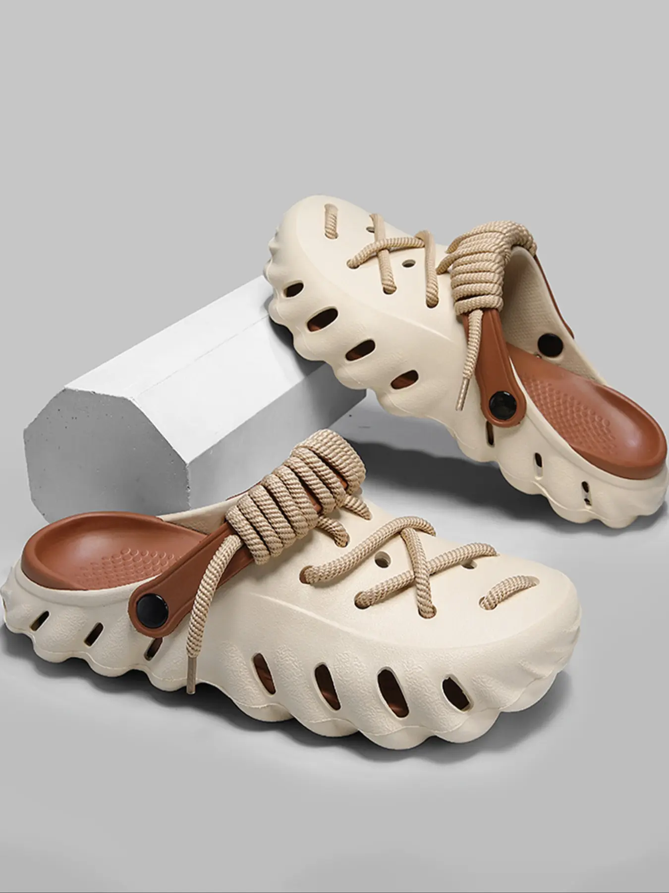 EVA Lightweight Asymmetrical Wide Fit Sports Slip-On Slippers for All-Season, Versatile Usage, Ideal for Outdoor Activities, Summer Beach Slippers