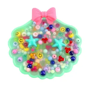 Teal Clam Picky Party Pad and Trinket Dish Satisfy Your Urge to Pick, Pop and Peel Stress-Free!