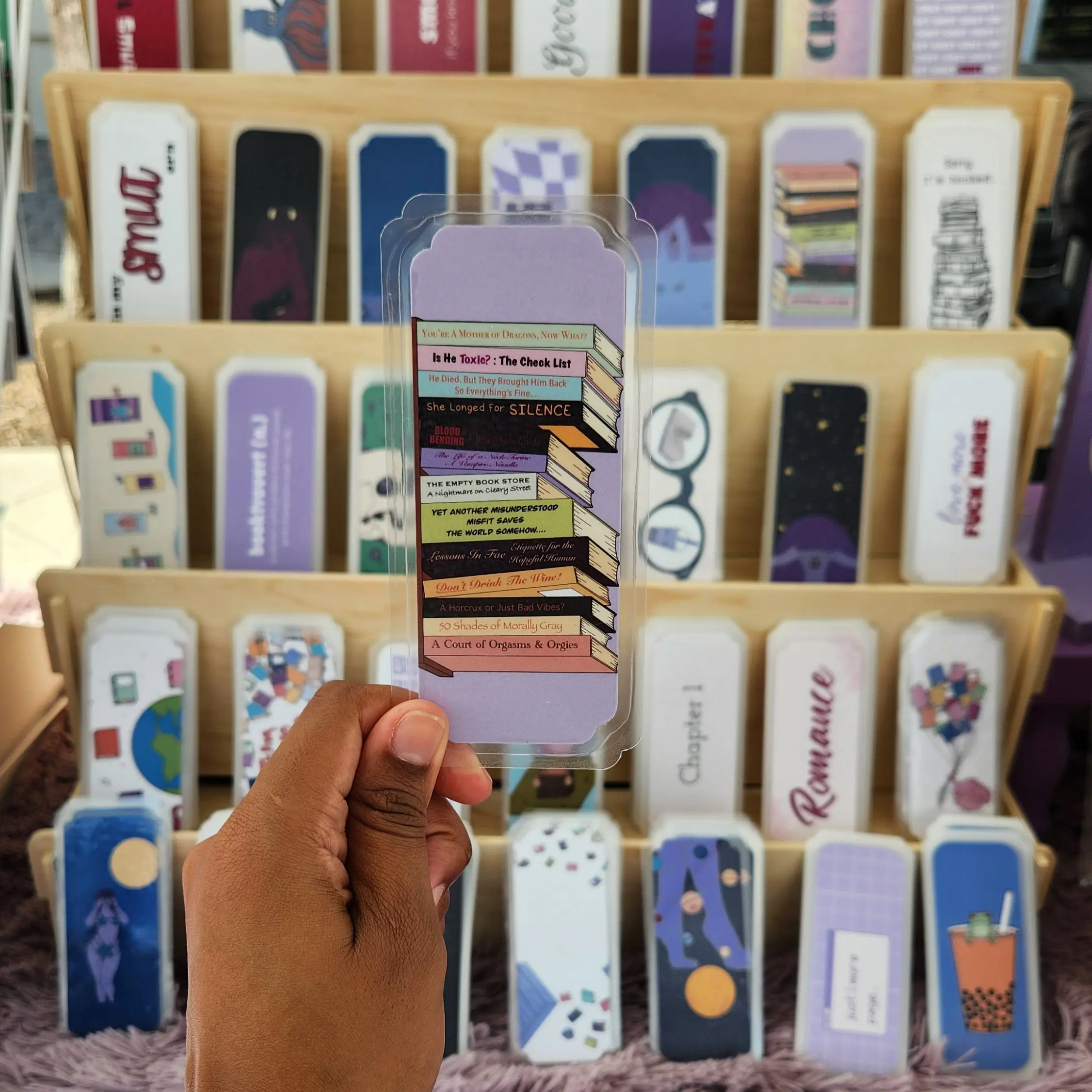 Her Bookshelf Bookmark