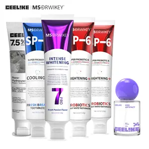 MSDRWIKEY SP-6 Oral Care Kit (6-Pack), Probiotic Formula Teeth Brightening Kit for Enamel Protection, Fresh Breath