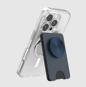 popsockets Navy MagSafe Kick-Out PopWallet+ & Stand