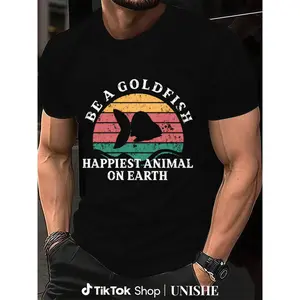 Goldfish Enthusiast’s Pure Cotton Tee – Classic Look for All Seasons