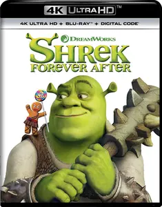 Shrek Forever After  [4K ULTRA HD BLU-RAY MOVIE] With Blu-Ray, 4K Mastering, Ac-3/Dolby Digital, , Dolby, Dubbed, Subtitled
