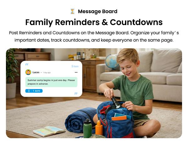 【Dual-Mode】ApoloSign Digital Family Wall Calendar, 15.6" 21.5" Planner Calendar for Kids Chore Chart, Daily Routines, Schedules Organizer, Auto Sync Calendar, No Subscription Fee, Supports Customize Widget Dashboard, Google Home, Voice Control