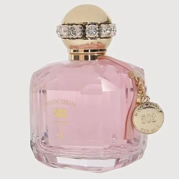 J DOT FRAGRANCES Wasim Akram 502 Women's Eau de Parfum, 100ml Floral & Fruity EDP Spray with Rose, Jasmine Notes