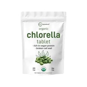 Micro Ingredients Organic Chlorella Tablets, 720 tablets